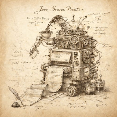 Illustration related to Java Source Printer